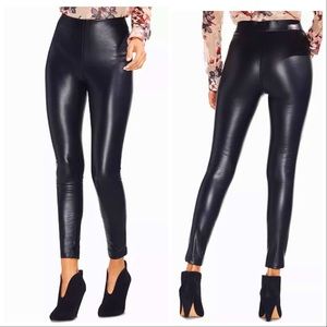 NWT Vince Camuto Faux-Leather Leggings SzL